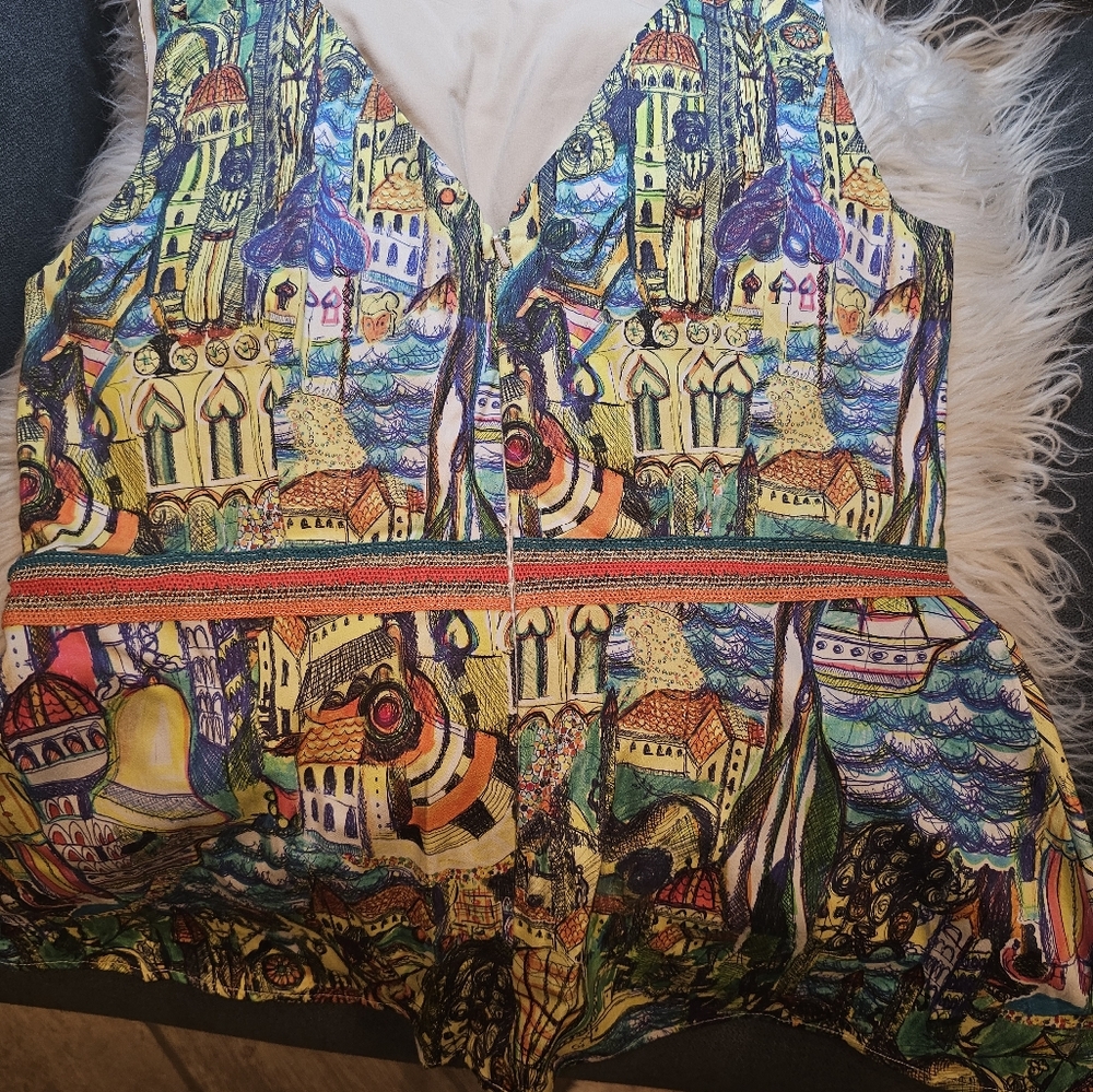 Anthropologie City view dress top